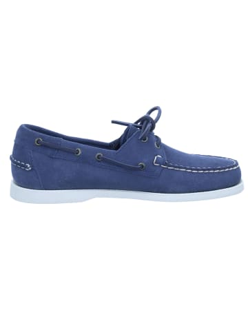 Sebago Schnürschuhe Docksides Portland in blue navy