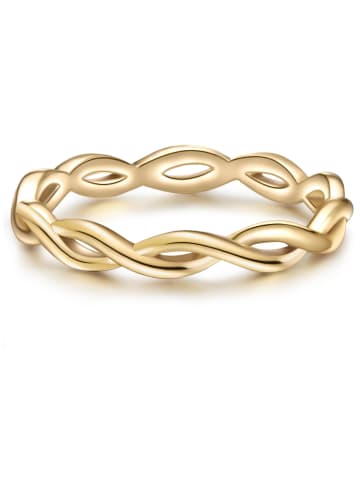 Glanzstücke München Ring aus Sterling Silber in gelbgold