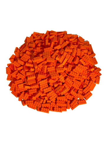 LEGO 2x4 Hochsteine 3001 100x Teile - ab 3 Jahren in orange