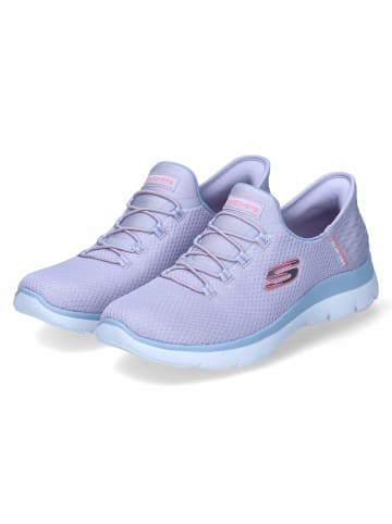 Skechers Schnürhalbschuh in lila
