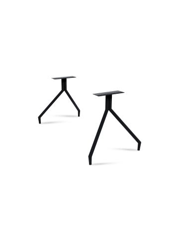 58 aufm Kessel TISCHGESTELL Darb 68,5x71,5 Metall Schwarz