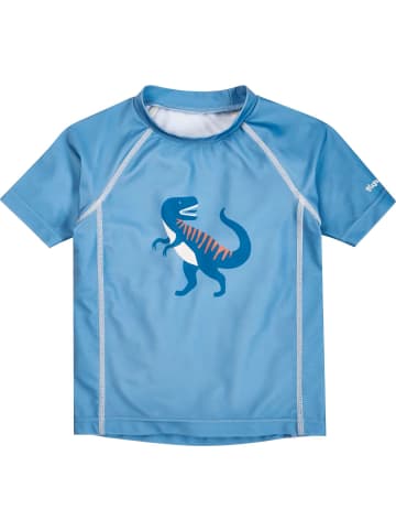Playshoes UV-Schutz Shirt 1/2-Arm Dino in blau