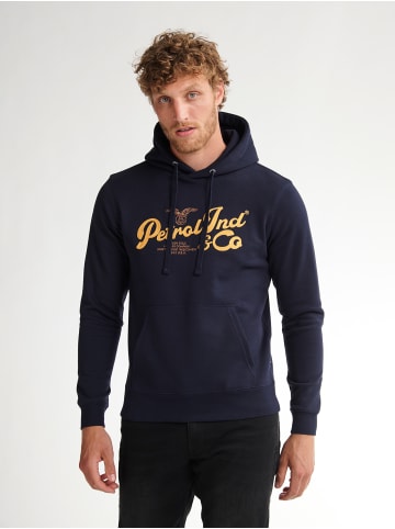 Petrol Industries Hoodie mit Aufdruck Kennewick in Blau