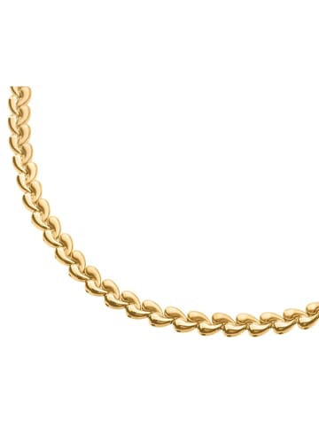 Boccia Damen-Halskette Titan Goldplattiert