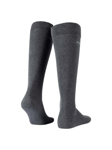JOOP! Socken 2er Pack in Anthrazit meliert