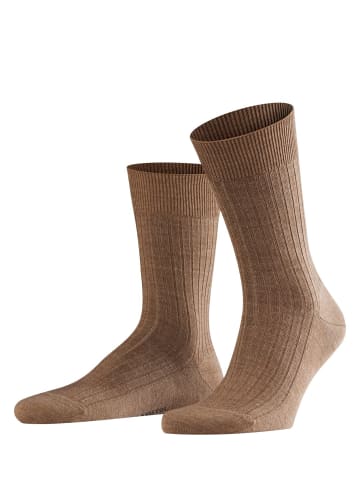 Falke Businesssocken Bristol Pure Socken in Braun