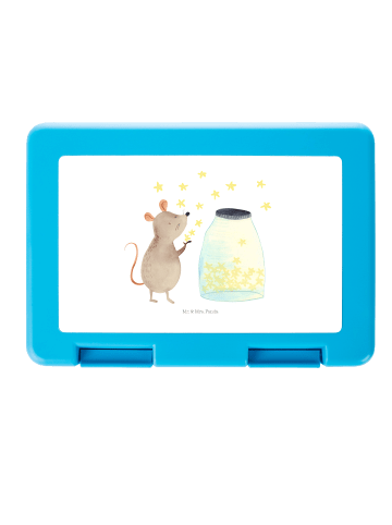 Mr. & Mrs. Panda Lunchbox Maus Sterne ohne Spruch in Weiß