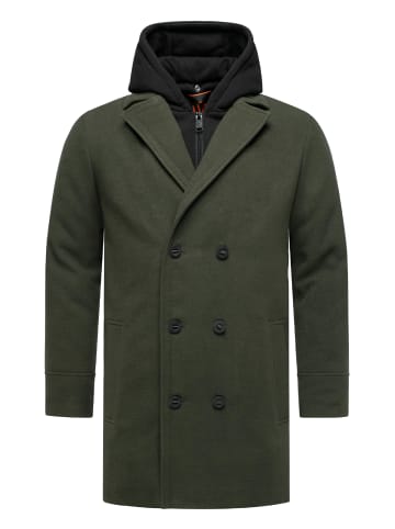 STONE HARBOUR Wintermantel Darioon XX in Dark Olive