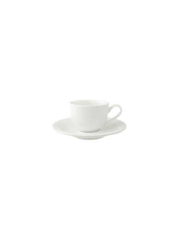Villeroy & Boch Espressotasse mit Untertasse New Cottage Basic in 50 ml in weiß