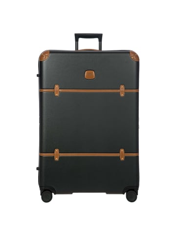 BRIC`s Bellagio - 4-Rollen-Trolley XL 82 cm erw. (eucalyptus) in black/tan