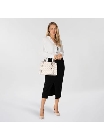 Guess Daryna II Handtasche 28 cm in cream logo