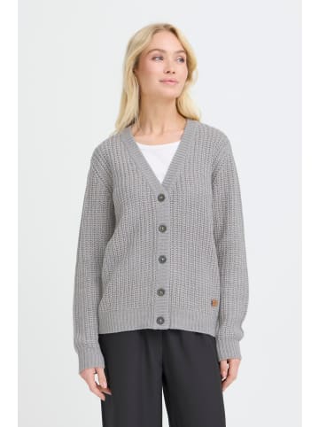 Oxmo Strickjacke OXEdna in Grau