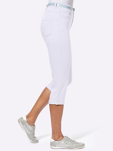 WITT WEIDEN Caprijeans in weiß