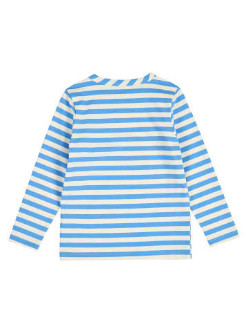Fred´s World by GREEN COTTON Langarmshirt in Ecru/ Marina