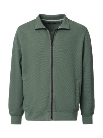 CASAMODA Sweatjacke in Grün