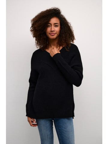 CULTURE Strickpullover CUolivia Oversize fit in Black