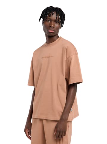 Carlo Colucci T-Shirt Farris in Braun