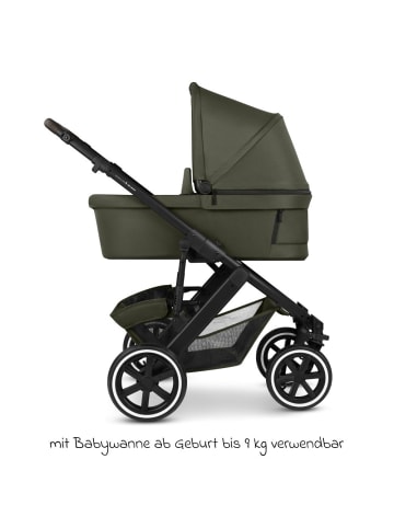 ABC-Design Kombi-Kinderwagen Salsa 5 Air inkl. Wickeltasche in gruen