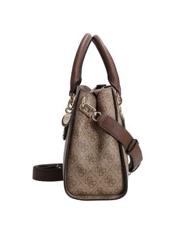 Guess Noelle II - Henkeltasche 31.5 cm (dark taupe logo) in latte logo/brown