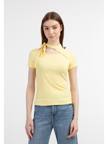 myMo Damen Jerseyshirt in Hellgelb