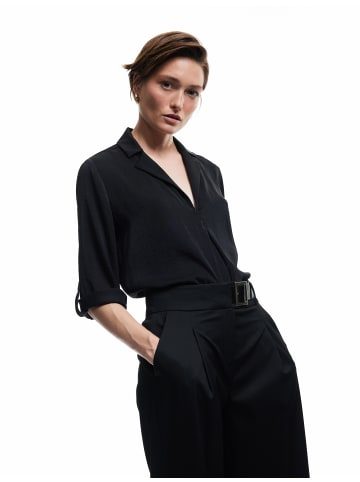 KOTON BLUSE LS in Schwarz