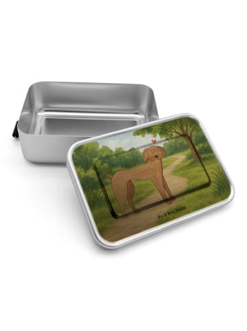 Mr. & Mrs. Panda Bento Box Hund Dogge Design ohne Spruch in Weiß