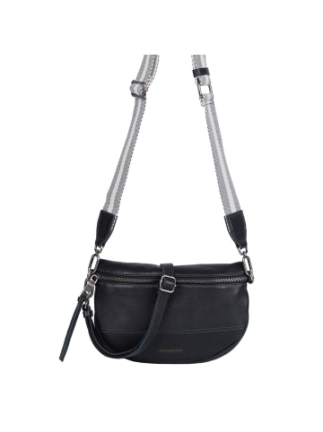 FREDs BRUDER Dear Belty Umhängetasche Leder 28 cm in black