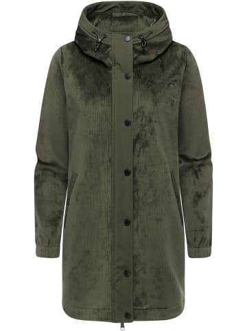 ragwear Kurzmantel Cousy Bonded YOUMODO in Dark Olive