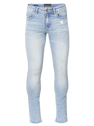 KOROSHI Jeans Slim Fit in blau