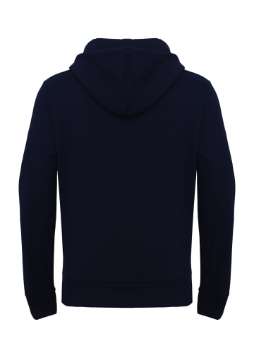 SCHIETWETTER Kapuzenpullover "Schietwetter" in navy-neongreen