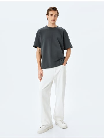 KOTON TSHIRT SS BSC in Khaki