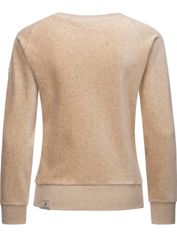 ragwear Kapuzensweatshirt Johanka Velvet in Sand