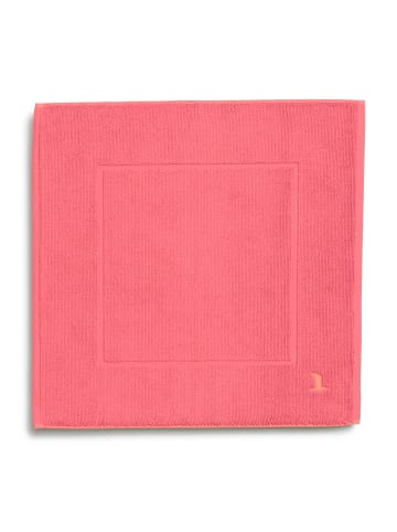 Möve Badteppich Basic 60x60 cm in coral