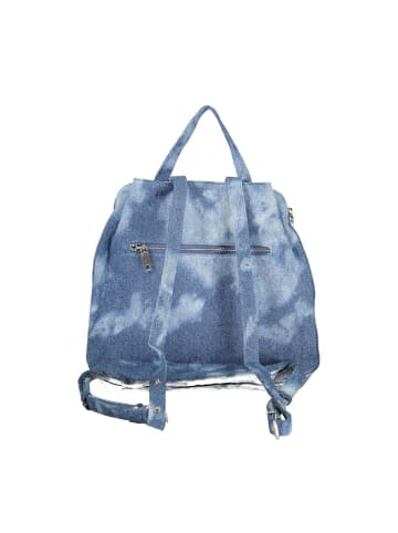 Desigual Blau Baumwolle Damen Rucksack