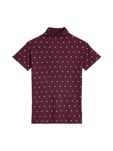 Marc O'Polo DENIM Geripptes Jersey-Top slim in Dark Red