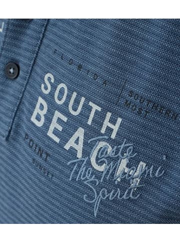 CASAMODA Poloshirt für Herren in petrol