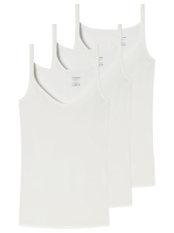 Schiesser Spaghetti Top Personal Fit in Offwhite