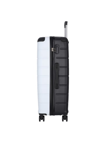 Nowi Rhodos 4 Rollen Trolley 75 cm in weiss-sz