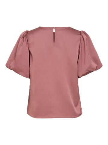 Vila Oberteil mit kurzen Ärmeln in Rose Brown1