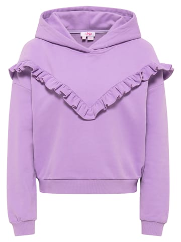 myMo Kapuzensweatshirt in Helllila