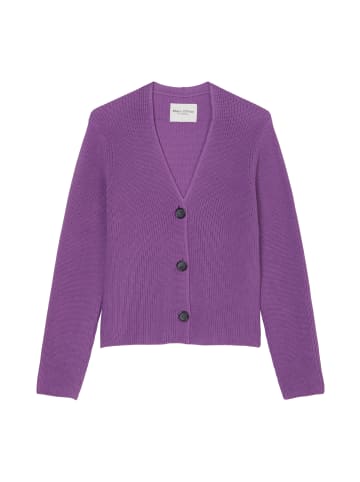Marc O'Polo V-Neck-Cardigan relaxed in bright lilac