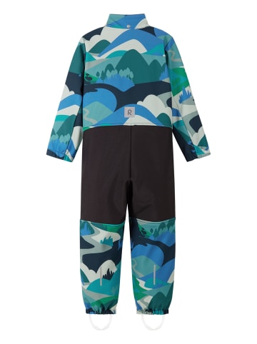 Reima Softshell Overall Nurmes Sparkly Blue