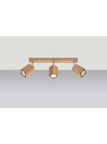 Nice Lamps Deckenleuchte SONA 3 Eiche holz (L)45cm (B)5cm (H)20cm