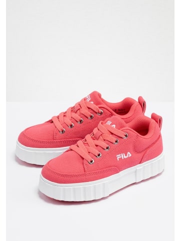 Fila Sneaker "Sandblast C Kids" in Rot