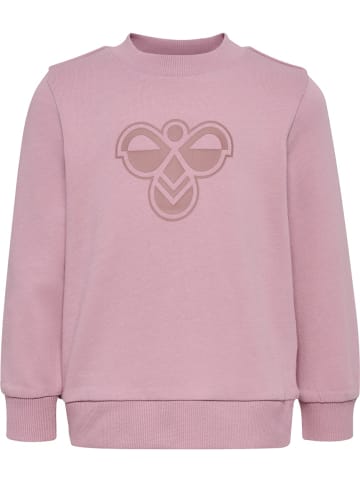 Hummel Kinder Trainingsanzug "Mini Jersey Crewsuit Bee" in Lila