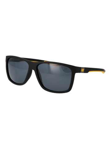 Caterpillar Männer Sonnenbrille Quadratisch Schwarz