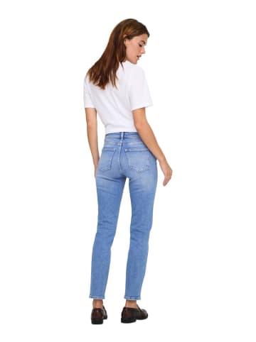 ONLY Jeans ONLEMILY STRETCH HW ST AK DNM regular/straight in Blau