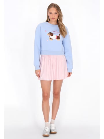 myMo Women Sweatshirt in light blue