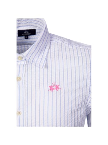 La Martina Langarmhemd MCC014 in weiss