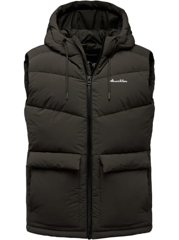 Amaci&Sons Winterweste LOWELL in Schwarz